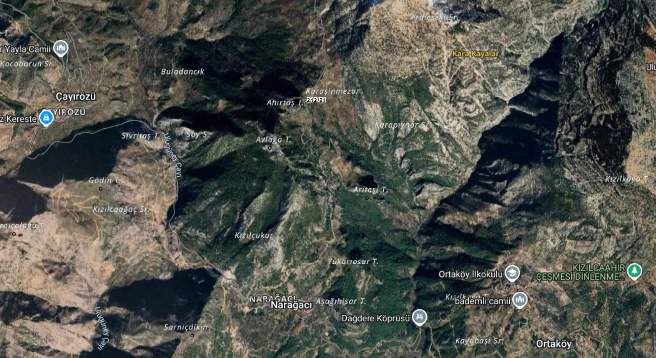 ANTALYA GÜNDOĞMUŞ NARAAĞACI  KÖYÜNDE 499  M² TARLA SATILIKTIR - ANTALYA GÜNDOĞMUŞ fotoğraf 3